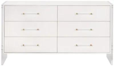 Sonia Shagreen 6-Drawer Double Dresser