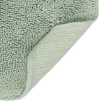 Classic Cotton Ii Seaglass 1' 9" x 2' 10" Bath Mat