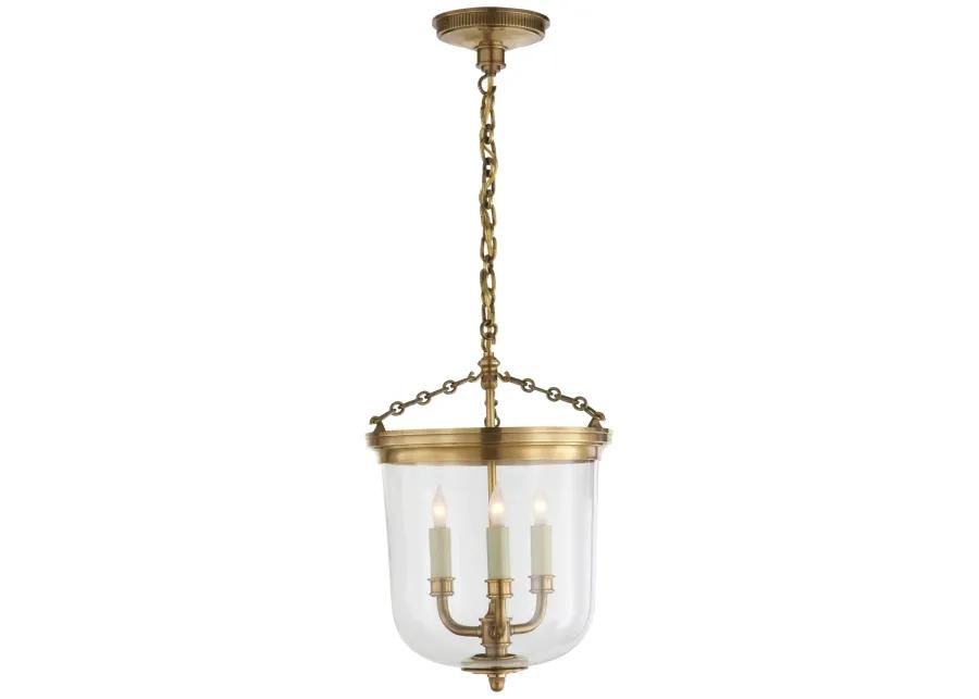 Merchant Semi-Flush in Antique Brass