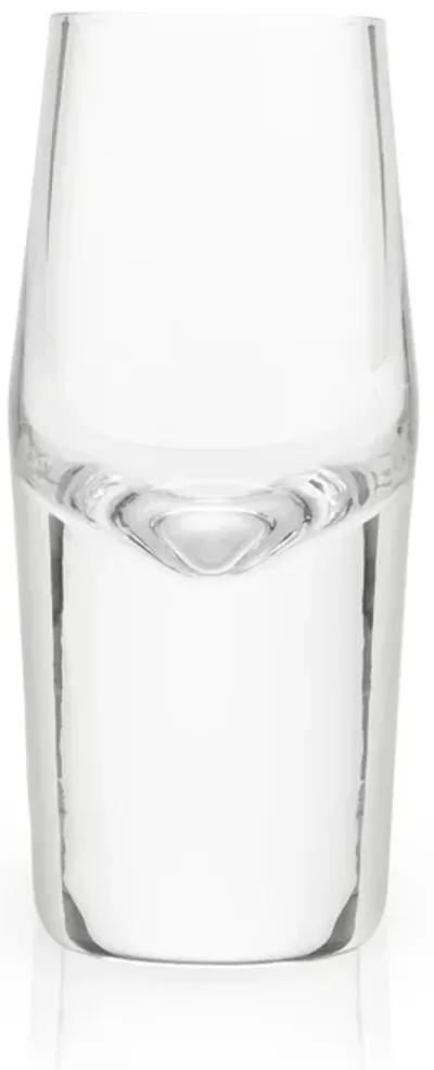 Raye Heavy Base Crystal Shot Glasses Set of 2