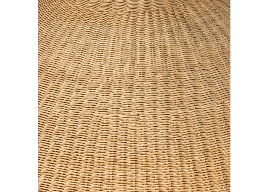 Overscale Woven Rattan Pendant