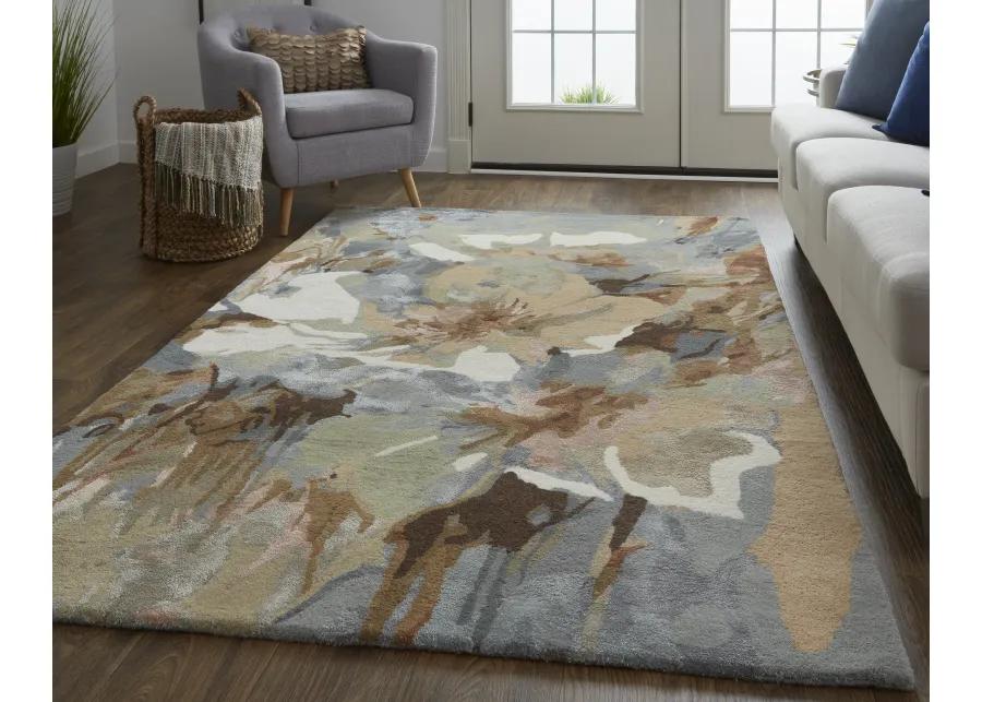 Dafney 8868F Tan/Gray/Green 8' x 10' Rug