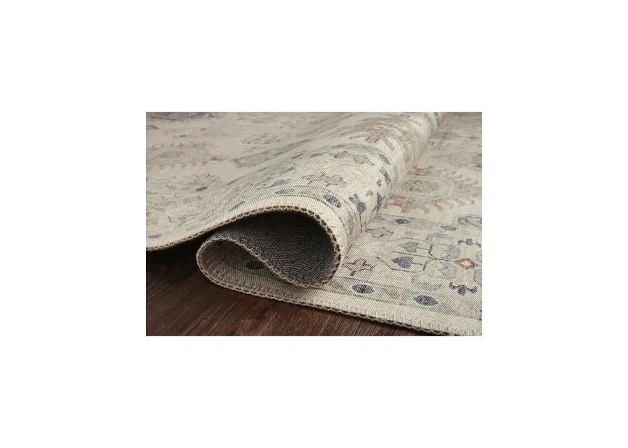 Hathaway HTH04 Beige/Multi 7'6" x 9'6" Rug by Loloi II