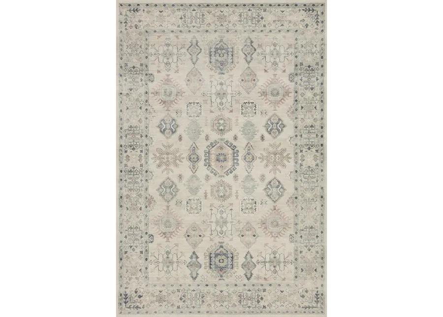 Hathaway HTH04 Beige/Multi 7'6" x 9'6" Rug by Loloi II