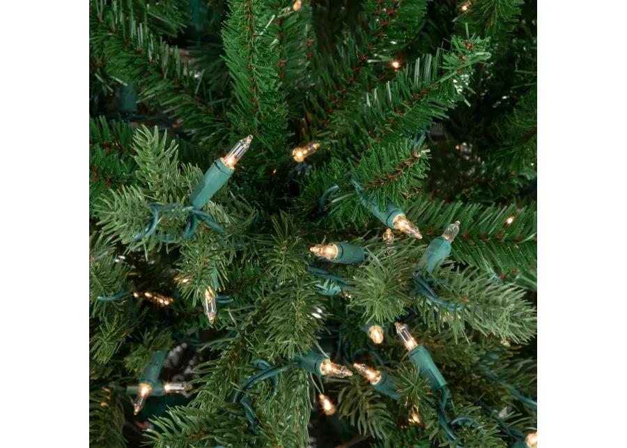 7' Pre-Lit Grande Spruce Artificial Christmas Tree  Clear Lights