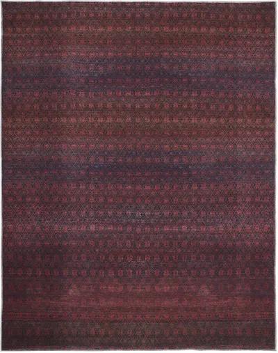 Voss 39HAF Red/Gray 10'6" x 14' Rug