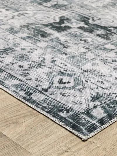 Charleston 7'6" x 10' Char Rug