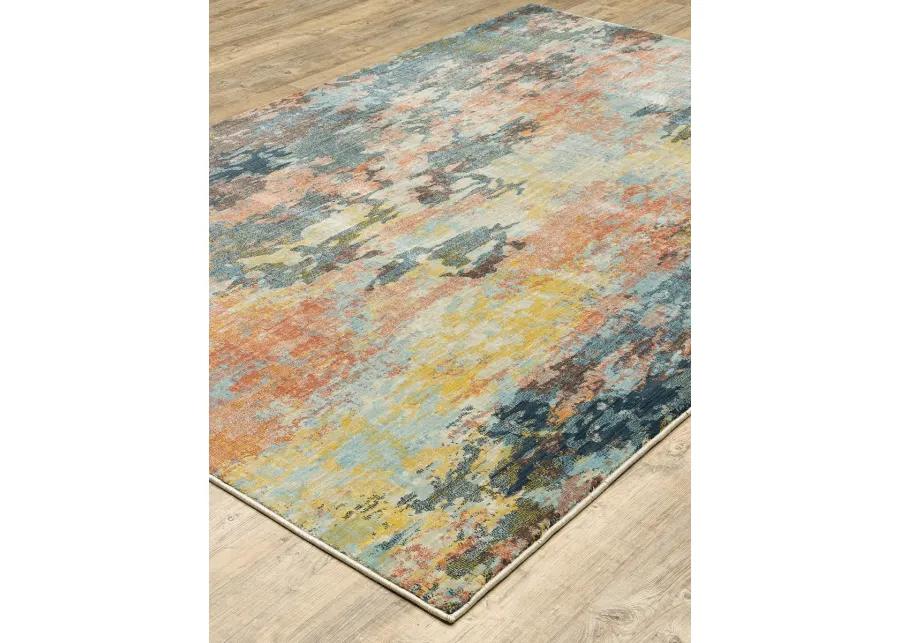 Xanadu 5'3" x 7'6" Multi Rug