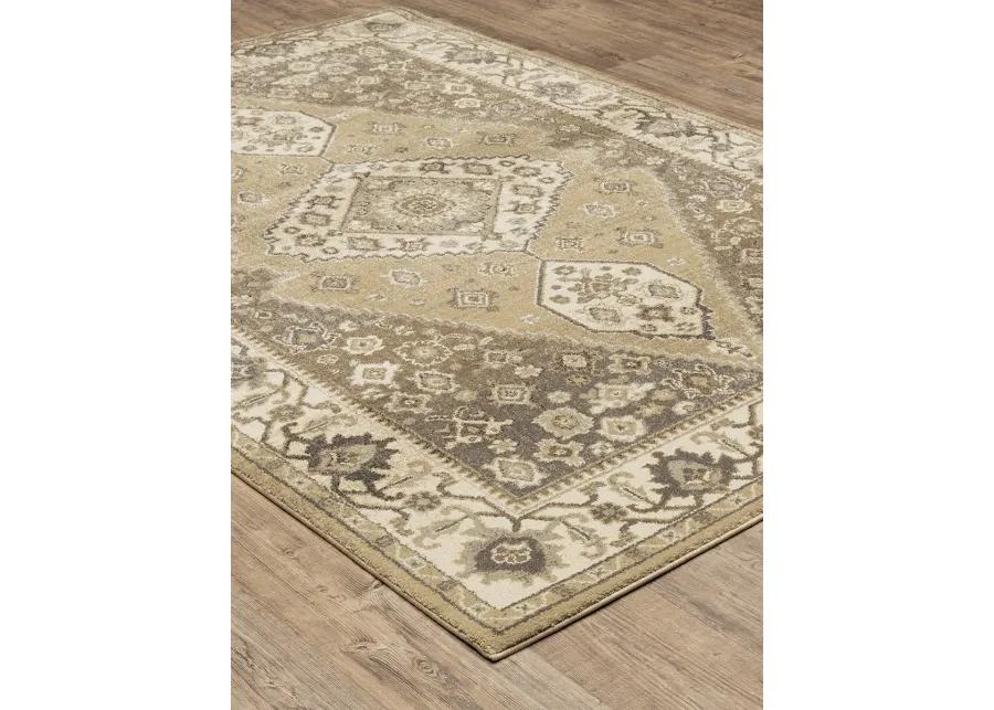 Florence 2'3" x 7'6" Beige Rug