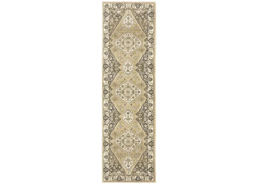 Florence 2'3" x 7'6" Beige Rug