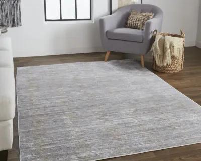 Laina 39GAF Taupe/Silver/Tan 3' x 12' Rug