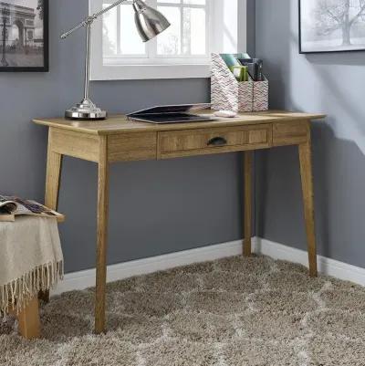 Caffoz Newport Series Home Office Computer Writing Desk, Golden Oak