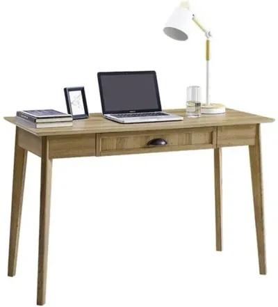 Caffoz Newport Series Home Office Computer Writing Desk, Golden Oak