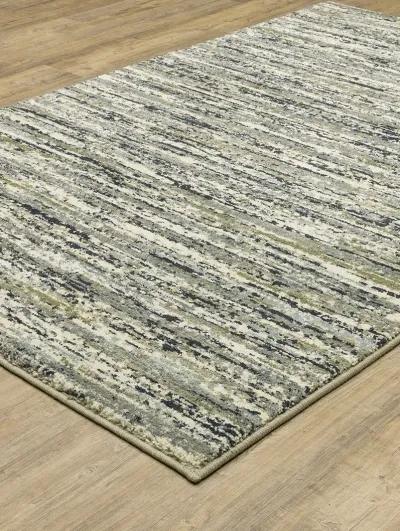 Seneca 3'10" x 5'5" Blue Rug