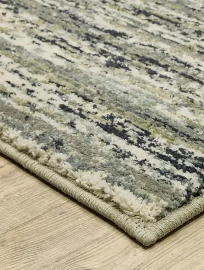 Seneca 3'10" x 5'5" Blue Rug