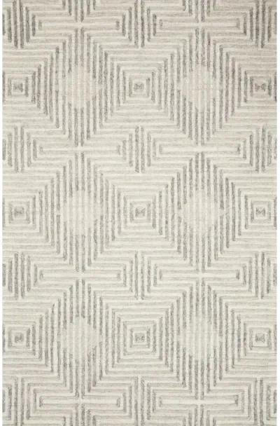 Ehren Grey/Silver 11'6" x 15' Rug