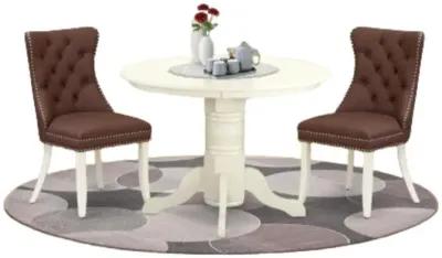 3 Piece Kitchen Table Set for Small Spaces