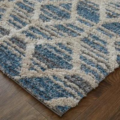 Mynka 39ICF Blue/Ivory 10' x 14' Rug