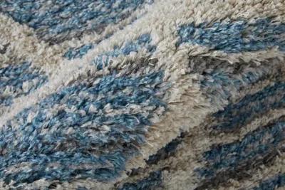 Mynka 39ICF Blue/Ivory 10' x 14' Rug