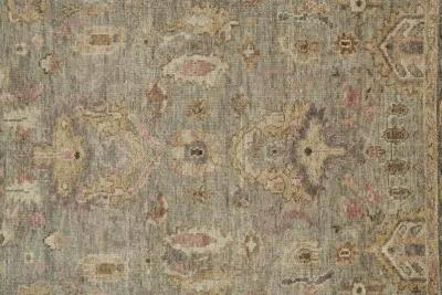 Carrington 6504F Gray/Gold/Pink 2' x 3' Rug