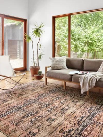 Layla LAY14 Mocha/Blush 9' x 12' Rug by Loloi II