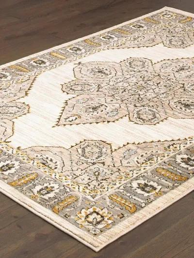 Sedona 6'7" x 9'6" Ivory Rug