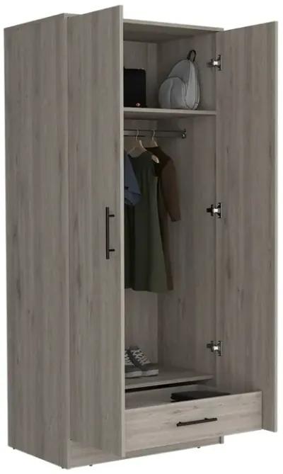 180 Armoire Beery, Bedroom, Light Gray