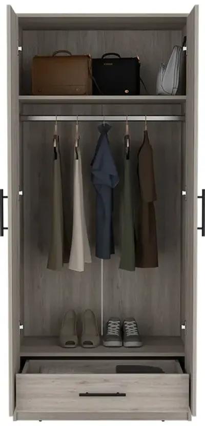 180 Armoire Beery, Bedroom, Light Gray