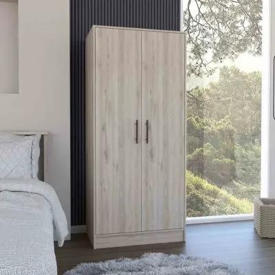 180 Armoire Beery, Bedroom, Light Gray