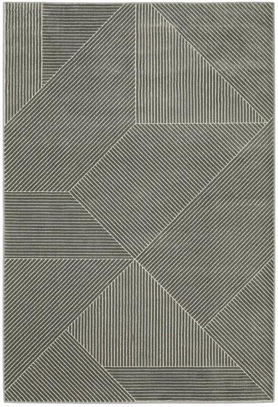 Raylan 9'10" x 12'10" Grey Rug