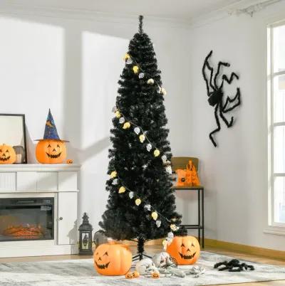 Artificial Christmas Tree 7' Indoor Realistic Holiday Decoration, 818 Tips