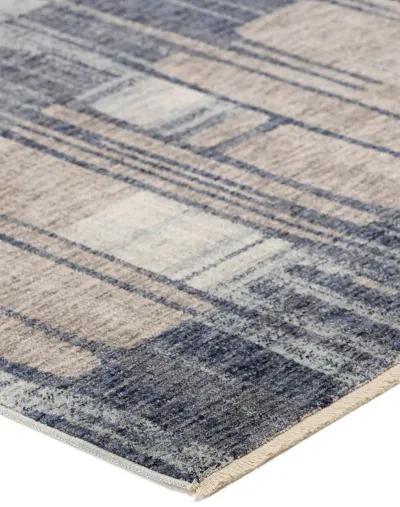 Neola NA11 Navy 20" x 30" Rug