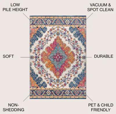 Bohemian Flair Boho Vintage Medallion Area Rug