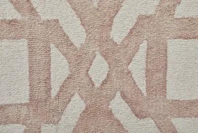 Lorrain 8571F Ivory/Pink/Tan 3'6" x 5'6" Rug