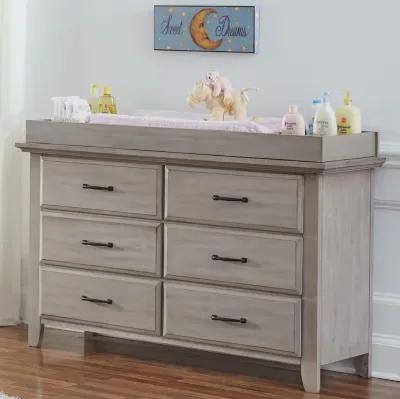 Soho Baby Chandler Changing Topper Stone Wash