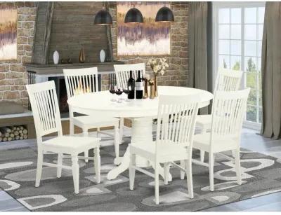 Dining Room Set Linen White