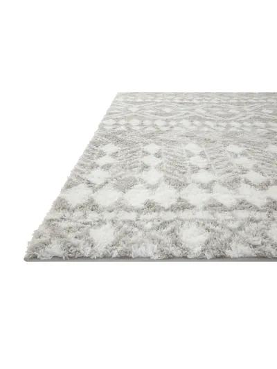 Bliss Grey/White 9'3" x 13' Rug