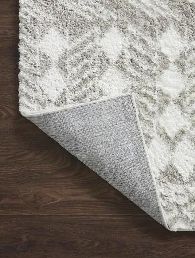 Bliss Grey/White 9'3" x 13' Rug