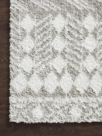 Bliss Grey/White 9'3" x 13' Rug