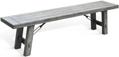 Sunny Designs Alpine Bench with Turnbuckle, Wood Seat