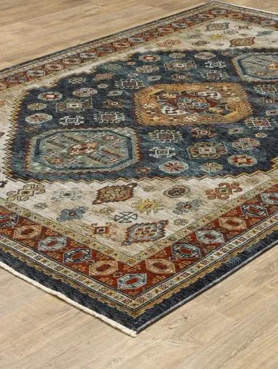 Aberdeen 2' x 3' Blue Rug