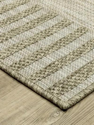 Tortuga 9'10" x 12'10" Beige Rug