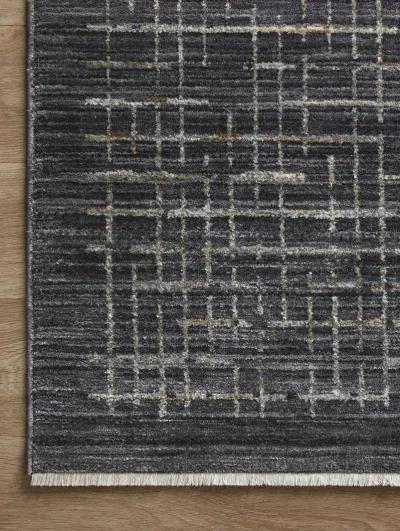 Soho SOH01 Onyx/Silver 3'6" x 5'6" Rug