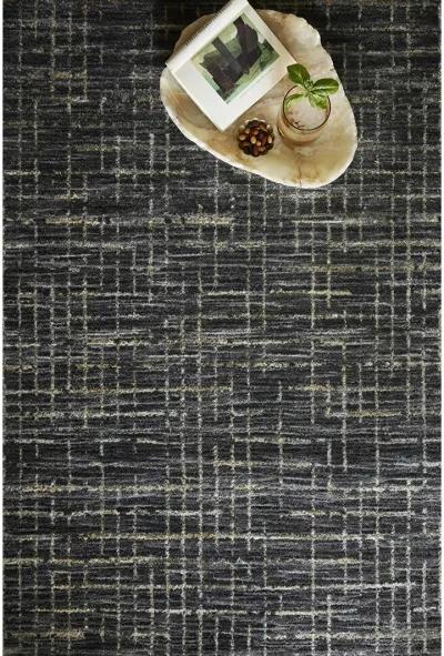 Soho SOH01 Onyx/Silver 3'6" x 5'6" Rug