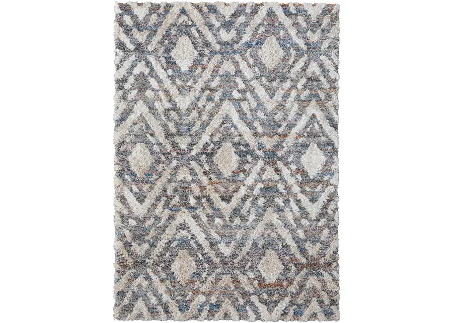 Mynka 39IAF Ivory/Gray/Taupe 7'11" x 10' Rug