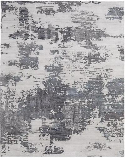 Zarah 8917F Ivory/Gray/Blue 5' x 8' Rug