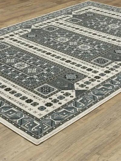 Raylan 5'3" x 7'6" Grey Rug