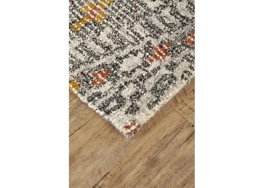 Arazad 8476F Gray/Ivory/Orange 3'6" x 5'6" Rug