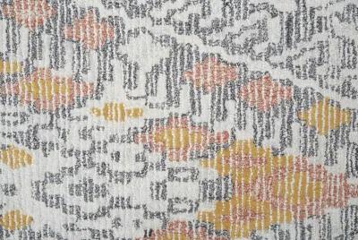 Arazad 8476F Gray/Ivory/Orange 3'6" x 5'6" Rug