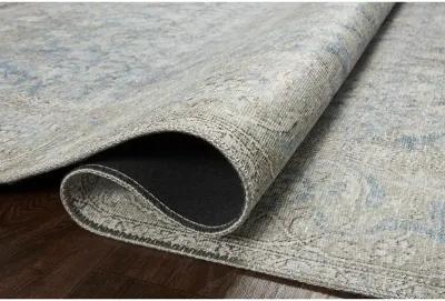 Wynter WYN10 Ocean/Silver 3'6" x 5'6" Rug